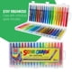 thumbnail image 3 of Juego de crayones giratorios U.S. Art Supply Jumbo, 36 colores, lavables, 3 of 6