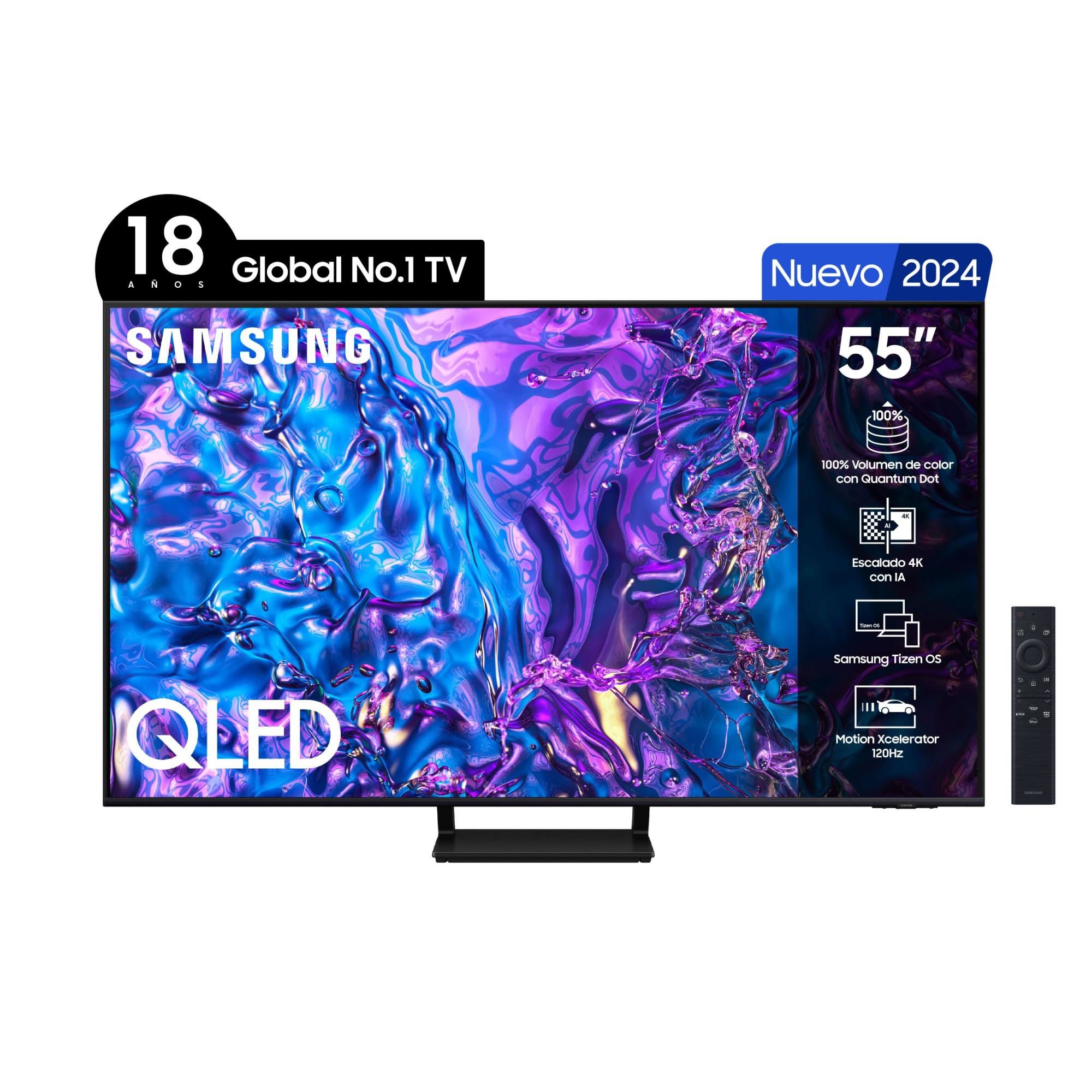 Televisor Qled 4K Samsung 55"" Q70D Smart Tv 2024.