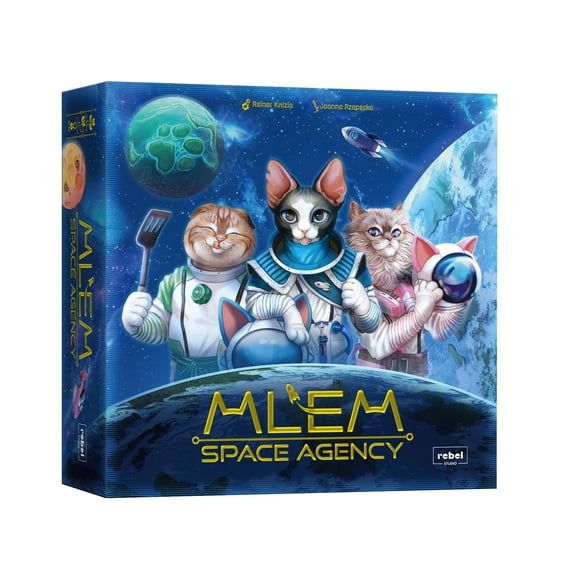 Juego de mesa Rebel Studio MLEM Space Agency Catstronaut 8+ Age