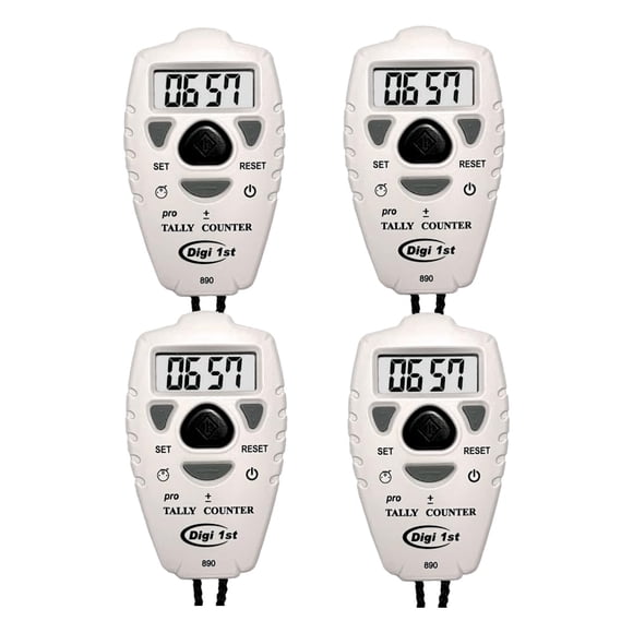 Contador Digital Electrónico Digi 1st TC-890 – Pack de 4 unidades