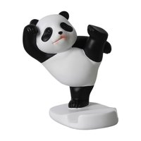 Magideal - Soporte Para Teléfono De Escritorio Con Estatua De Panda De Resina, Soporte Antideslizante, Decoración Bonita, Soporte Para Teléfono Móvil Con , De Pie