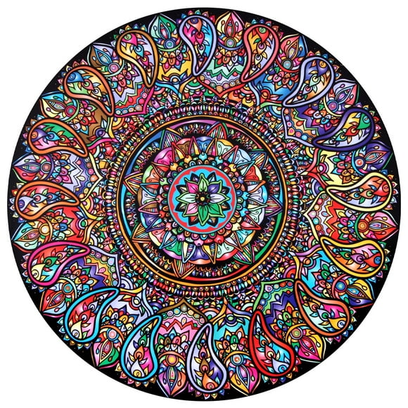 Puzzle Bgraamiens Mandala Petals, 1000 piezas, para adultos y niños