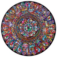 Puzzle Bgraamiens Mandala Petals, 1000 Piezas, Para Adultos Y Niños