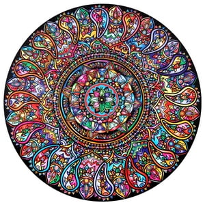 Puzzle Bgraamiens Mandala Petals, 1000 Piezas, Para Adultos Y Niños