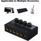thumbnail image 3 of Mezclador de audio, mezclador de sonido, mezclador de audio portátil, mezclador de 4 canales, mezclador de 4 canales de ruido ultrabajo, 4 entradas, 1 salida, mezclador de audio portátil de 5 V CC, me, 3 of 7