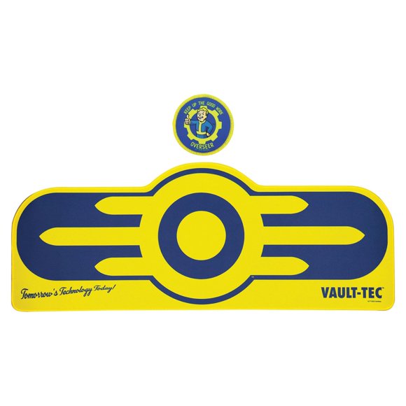 Alfombrilla de escritorio y posavasos Fanattik 81 × 30 cm Fallout Vault‑Tec