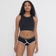 thumbnail image 4 of Boyshort Mujer Cotton Negro Corona, 4 of 5