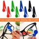thumbnail image 4 of cepillos limpiadores de gafas, mini cepillo suave de microfibra de plástico, cepillo limpiador de vidrios portátil, toallitas para gafas, cepillo suave, kit de limpieza de gafas de sol (verde, rojo, n, 4 of 7