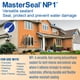 thumbnail image 4 of Sellador de poliuretano AWF PRO MasterSeal NP1 de aluminio 300 ml, 4 of 5