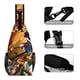 thumbnail image 3 of PatoAventuras Riñonera Bandolera con Estampado Integral para Hombres y Mujeres, Bolso Cruzado Gráfico de Tendencia, Mochila de Hombro Streetwear para Ciclismo y Deportes, Riñonera Versátil Casual, 3 of 6