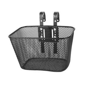 Ioensy - Cesta Portabicicletas Para Niños, Cesta De Almacenamiento Portátil Para Acampar, Deportes, Compras, Color Negro