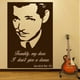 thumbnail image 2 of Decomural Gone With The Wind Movie WS-34145, 2 of 2