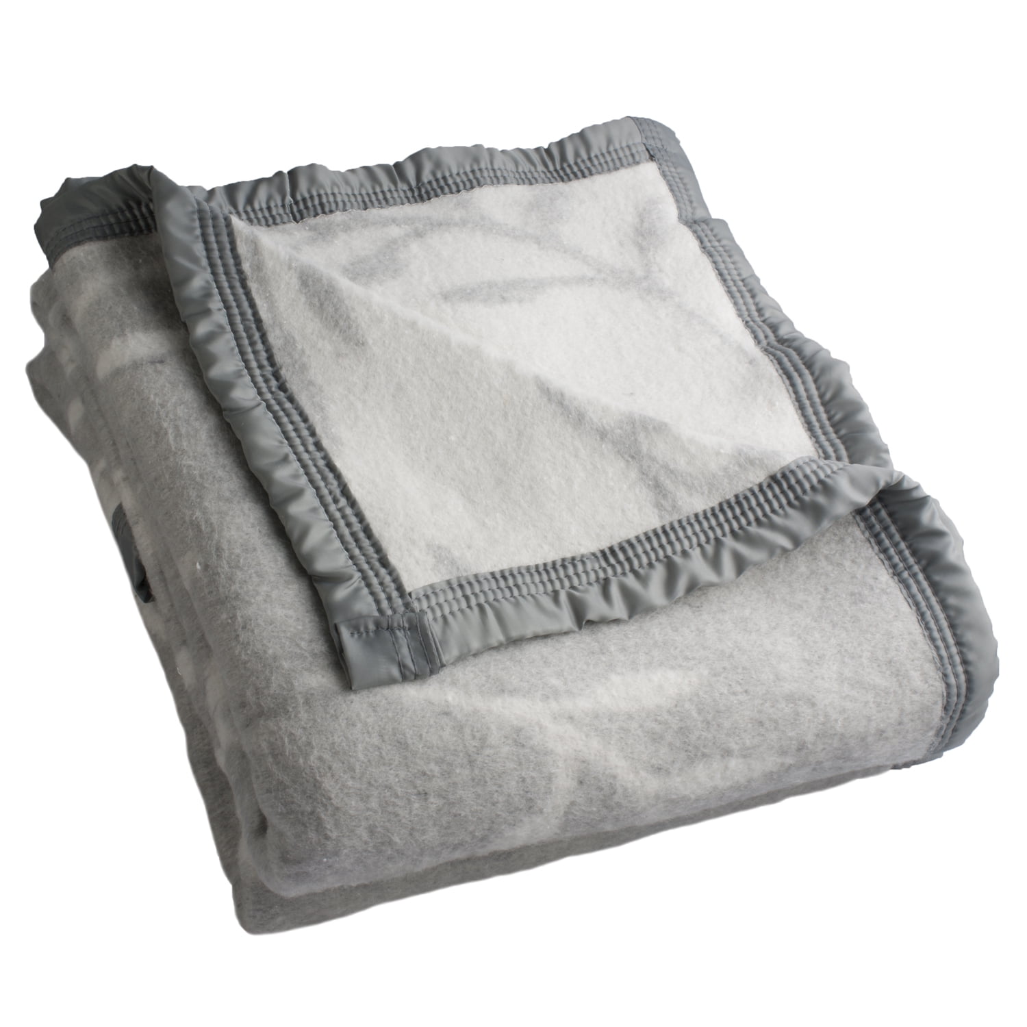 Andes - Frazada 25% Lana Rama Gris King