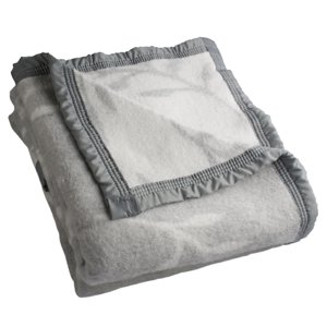 Andes - Frazada 25% Lana Rama Gris King