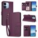 thumbnail image 2 of Funda Cartera Trébol para Xiaomi Redmi Note 17 4G con Ranuras Tarjetas y Carga Inalámbrica Violeta, 2 of 6