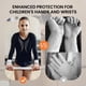 thumbnail image 5 of Agarres de Gimnasia Amrta 2 pares blanco-oscuro Talla L, 5 of 7