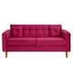 thumbnail image 1 of Sofa New Retro 3c Felpa 04 Burdeo, 1 of 6