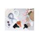 thumbnail image 5 of INSPIRE CHIC Pañuelo Triangular de Encaje de los Años 50 para Mujer, Pañuelo Retro de Seda Bordada para la Cabeza, Cuello para Festivales y Vacaciones Talla Única Encaje-6, 5 of 5