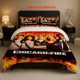 thumbnail image 1 of Heroes of Fire Chicago Pattern Bedding Set Soft and Comfortable Suitable for All Seasons, 1 of 1