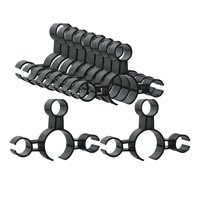 Magideal - 10X Clip Para Botella De Champán, Soporte Para Bengalas Para Botella De Champán, Suministros De Fiesta Resistentes Y Duraderos Para Cumpleaños, Bodas, Espera 3