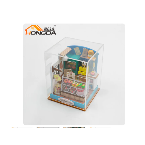 China - Pastelería En Miniatura Con Luces Led – Kit Diy Lucky Sweet Room S2304
