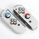 thumbnail image 2 of Silicona Joycons Pulgar Grips Y D-Pad Botón Caps Set, ABXY Botón Clave Pegatinas Con Joystick Cubierta Compatible Para Nintendo Switch/OLED - Silicona Mejorada Grip Caps-Multicolor, 2 of 7