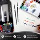 thumbnail image 3 of Set de 3 pinceles redondos Silver Brush Limited, 3 of 7