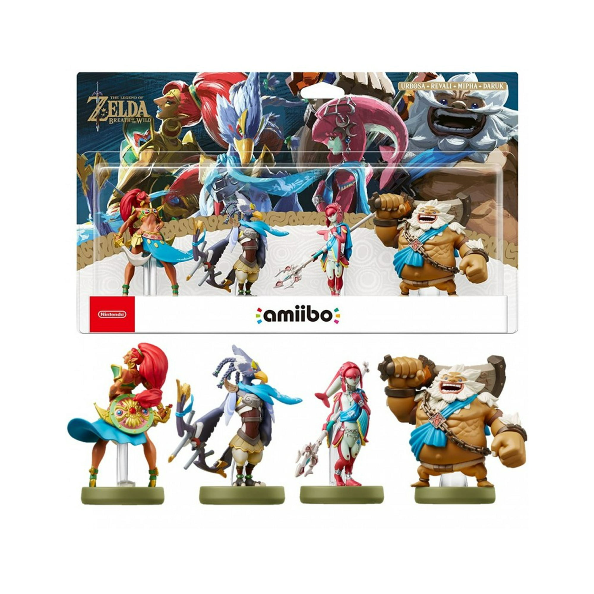 Amiibo Zelda Urbosa Revali Mipha Daruk Nintendo Switch // MATHOGAMES ...