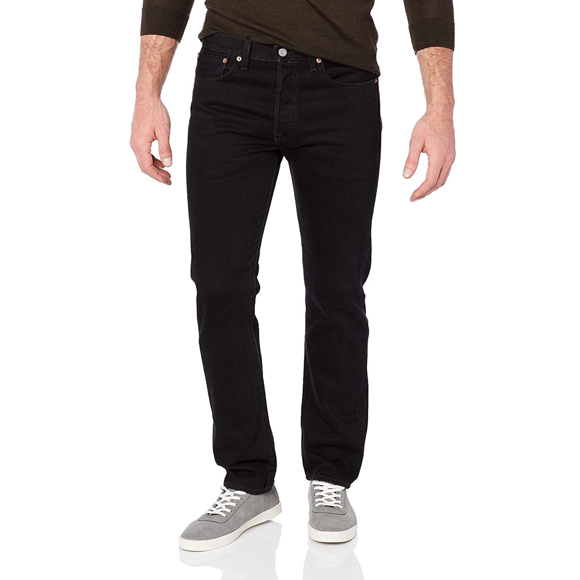 Jeans Levi's 501 Original Fit Para Hombre, Negro, Talla 34w X 30l