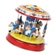 thumbnail image 2 of Colorido Carrusel Modelo Juguete De Hojalata Regalo Coleccionable, 2 of 3