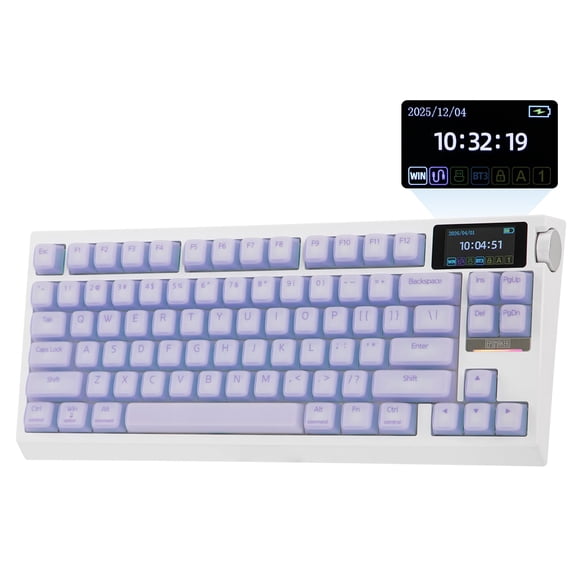 Teclado EPOMAKER G84 PRO Inalámbrico con Pantalla de 35 cm