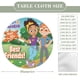 thumbnail image 2 of Blippi theme Fitted Round Tablecloths Elastic Edged Table Covers Waterproof Table Cloth For Kitchen Holiday Party Tables Decor 120cm, 2 of 6