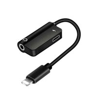 Fujitel - Adaptador Lightning Y Auxiliar 2 En 1