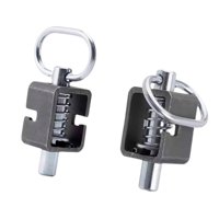 Magideal - Cerradura De Perno De Resorte Soldable Con Tubo Único, Portátil, Compacta, De Metal, Universal, Profesional, Con Perno Accionado Por Resorte, Pestillo 2 Piezas