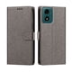thumbnail image 2 of Cartera para Motorola Moto G24 4G con Soporte y Correa, Gris, 2 of 6