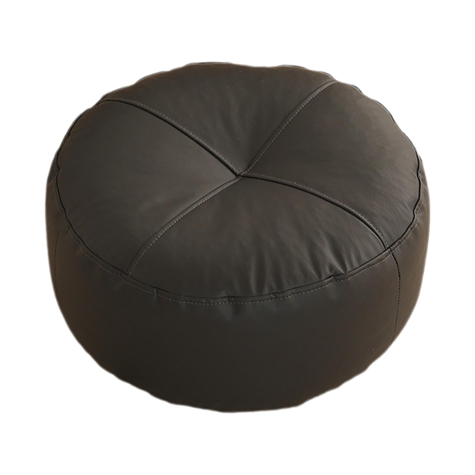 Magideal - Cojín De Suelo, Cojines De Tatami, Futón Redondo, Cojín De Suelo, Cojín De Patio Para El Hogar, Comedor, Balcón, Interior, Exterior, Mascota Durmiendo Negro