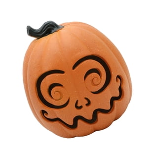 Magideal - Linterna Led De Calabaza Para Halloween, Suministros De Otoño, Accesorios De Cosecha, Adorno Para El Hogar, Centros De Mesa, Decoración De Celebración