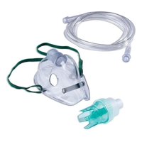 Cranberry - Mascarilla De Nebulizacion Adulto 1 Unidad -Electromedicina Azul Cielo