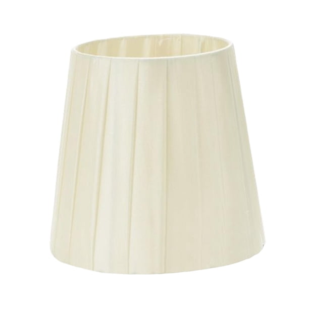 Pantalla de tela para lámpara de mesa, cubierta de lámpara de escritorio, pantalla de lámpara plisada de repuesto para cocina, hogar, decoración para sujetar