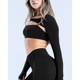 thumbnail image 2 of Bolero Deportivo Para Mujer Manga Larga Top Gym, 2 of 3