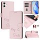 thumbnail image 1 of Funda Cartera para Samsung Galaxy A06 5G con Bloqueo RFID, Cierre Magnético y Ranuras Tarjetas Rosa, 1 of 5