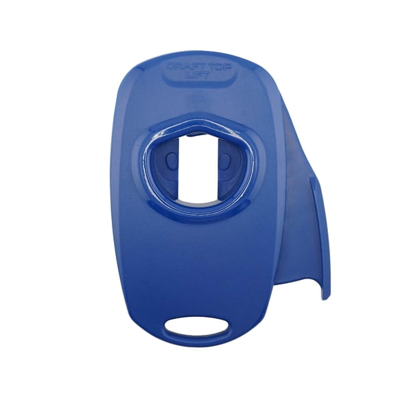 Abridor de latas, elevador de techo, universal, en topless, aluminio azul