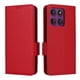 thumbnail image 1 of Funda Cartera para Motorola MOTO Edge 60S Pro Tapa Flip con Ranuras y Soporte Rojo, 1 of 5