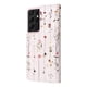 thumbnail image 5 of FOXDOCK Funda Tipo Cartera Floral para Samsung Galaxy S21 Ultra 5G ,Funda con Tapa de Cuero PU, Protección Antigolpes con Ranuras para Tarjetas y Soporte, 5 of 5