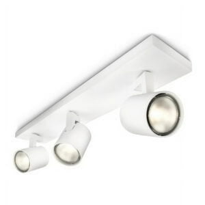Genérico - Foco Spot Led Track Light 3Xgu10 Blanco Incluye Ampolleta Fría