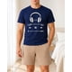 thumbnail image 2 of Pijama Hombre Estampado Sound Wave azul S, 2 of 8