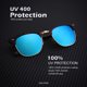 thumbnail image 4 of Gafas de sol KALIYADI polarizadas semisin montura que bloquean los rayos UV, 4 of 7