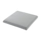 thumbnail image 3 of Cojín Cuadrado Para Silla, De Espuma Viscoelástica, Para Coche, Conducción, Dormitorio, Oficina, Color Gris Claro, 3 of 5