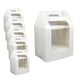 thumbnail image 5 of 6 Piezas Cajas Porta Tartas Soporte Para Piruletas Para Utensilios De Cocina De Halloween Blanco, 5 of 5