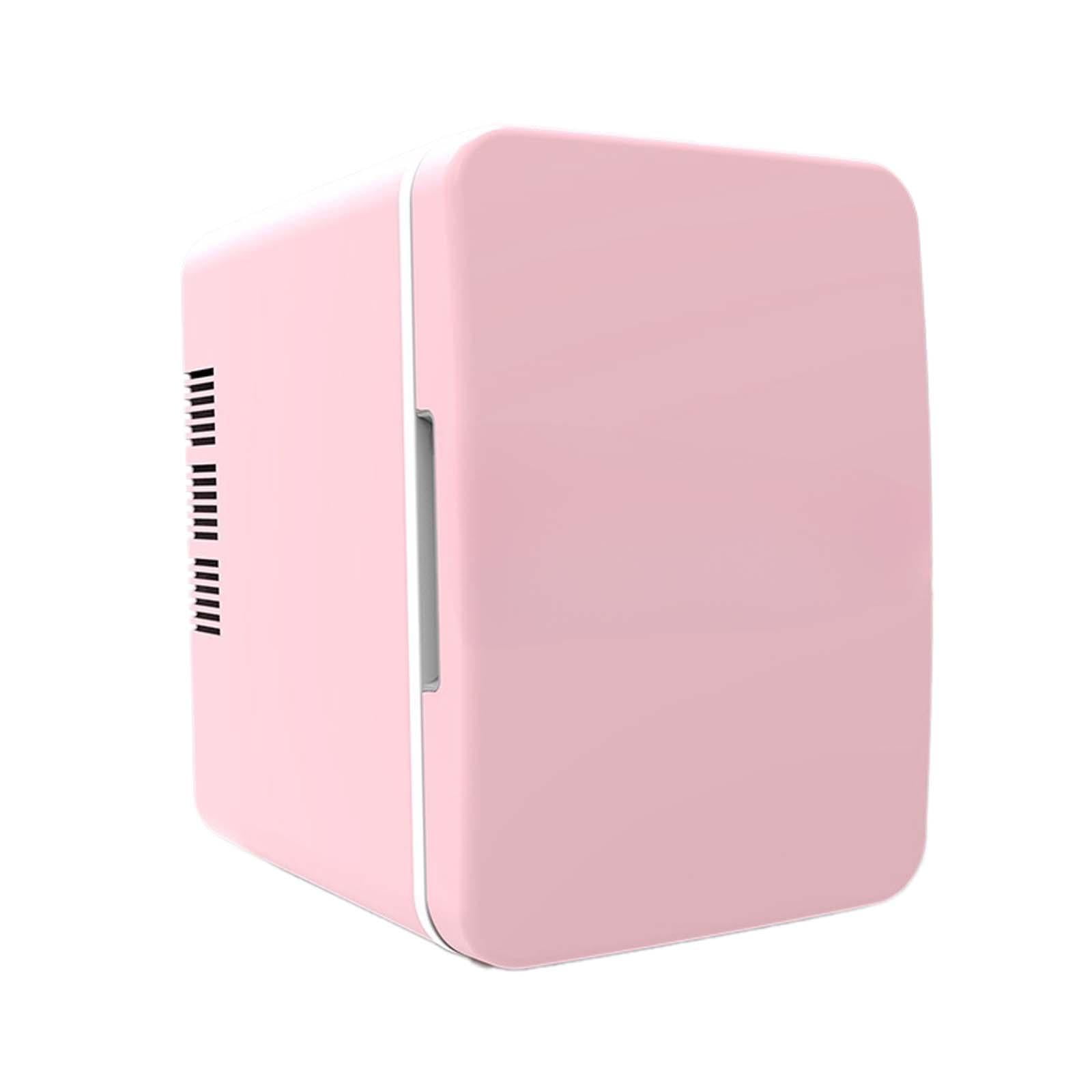 Bothyi - Mini Refrigerador De 4l, Refrigerador Multiusos Para Cosméticos, Para Escritorio, Sala De Estar, Lugar Pequeño, Color Rosa